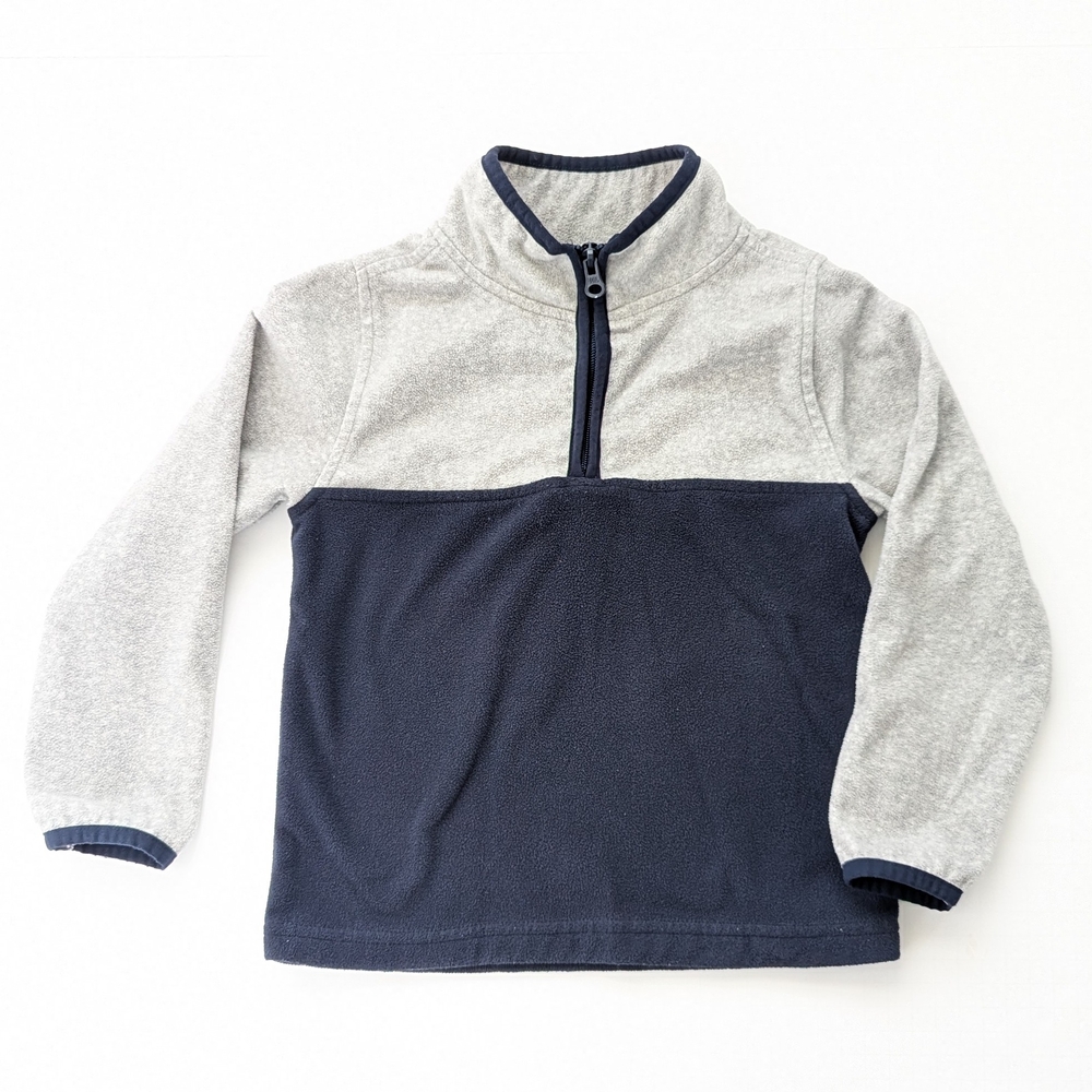 OshKosh B'gosh Gray and Navy Kids Fleece 5